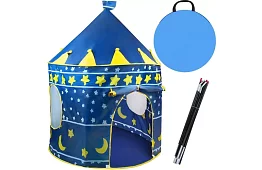 Detský stan – modrý pre princa