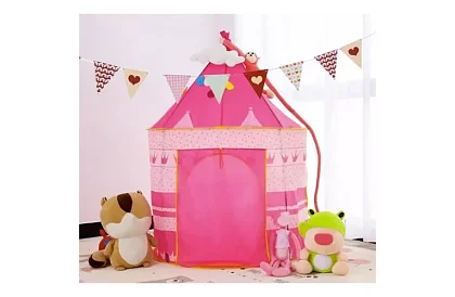 Detský stan – ružový pre princeznú