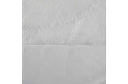Podložka pod vianočný stromček – 150 cm, biela kožušina
