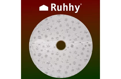 Podložka pod vianočný stromček so vzorom – 120 cm