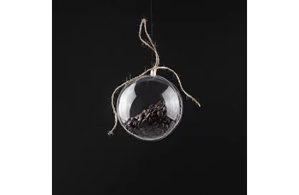 Akrylové baňky k dekorácii, naplneniu - priemer 10 cm, 5 ks