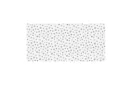 Ubrus so snehovými vločkami 260 x 140 cm – bielostrieborný