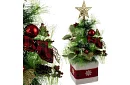 Nazdobený umelý vianočný stromček – 45 cm