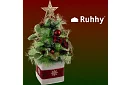 Nazdobený umelý vianočný stromček – 45 cm