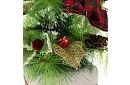 Nazdobený umelý vianočný stromček – 45 cm