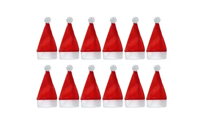 Vianočná kapsa na príbory – sada 12 ks