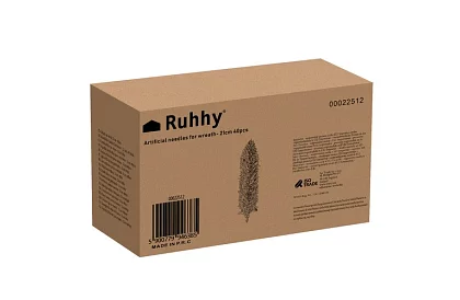 Väzby umelého smreka k dekoráciám – 21 cm, 40 ks