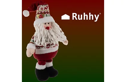 Vianočná postavička SANTA – teleskopická 60-95 cm