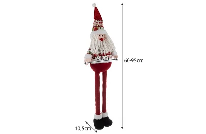 Vianočná postavička SANTA – teleskopická 60-95 cm