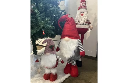 Vianočná postavička SANTA – teleskopická 60-95 cm