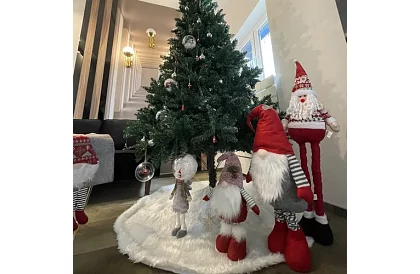 Vianočná postavička SANTA – teleskopická 60-95 cm