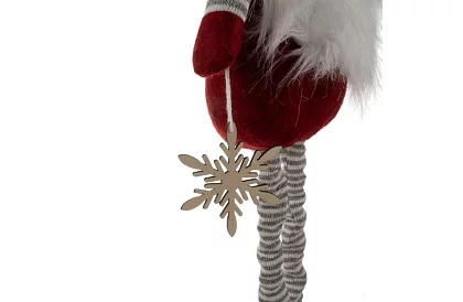 Vianočný trpaslík s čiapkou – teleskopický 50-82 cm