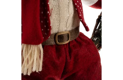 Vianočný veniec na dvere ELF – 36 × 55 cm