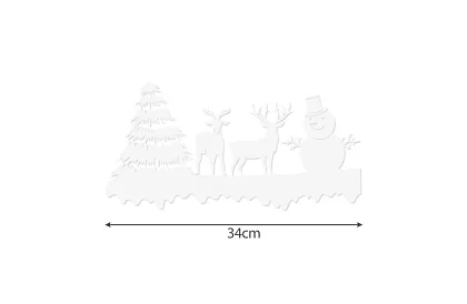 Vianočné samolepky na okno – Christmas Time