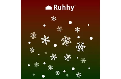 Vianočné samolepky na okno – vločky