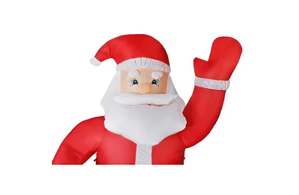 Nafukovací Santa Claus 180 cm s LED osvetlením a kompresorom
