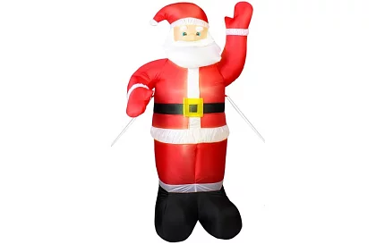 Nafukovací Santa Claus 180 cm s LED osvetlením a kompresorom