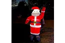 Nafukovací Santa Claus 180 cm s LED osvetlením a kompresorom