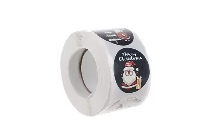 Vianočné samolepky na role – 500 kusov