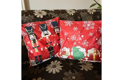 Dekoratívny poťah na vankúš 45 × 45 cm – motív Lúskajúceho