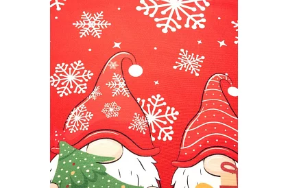 Dekoratívny poťah na vankúš 45 × 45 cm – motív škriatkov