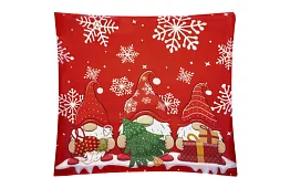 Dekoratívny poťah na vankúš 45 × 45 cm – motív škriatkov