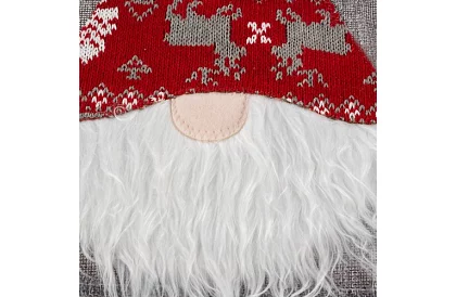 Dlhý vianočný behúň so škriatkom 215 x 34 cm