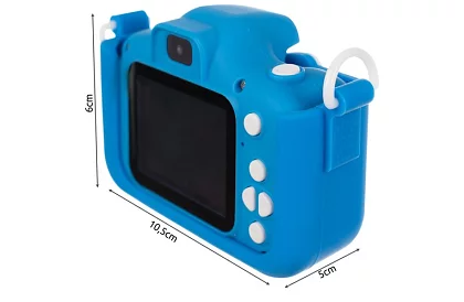Digitálny fotoaparát pre deti Full HD s 32GB kartou – modrý
