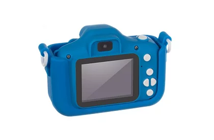 Digitálny fotoaparát pre deti Full HD s 32GB kartou – modrý
