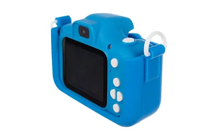 Digitálny fotoaparát pre deti Full HD s 32GB kartou – modrý