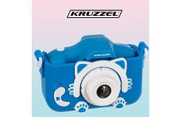 Digitálny fotoaparát pre deti Full HD s 32GB kartou – modrý