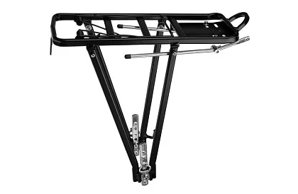 Hliníkový nosič na bicykel – zadný nosič 35 kg