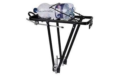 Hliníkový nosič na bicykel – zadný nosič 35 kg