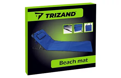 Veľká plážová podložka s opierkou