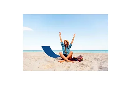 Skladací plážové lehátko + taška