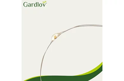 Dekoratívny vonkajší solárny reťaz 15 metrov – teplá biela