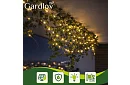 Dekoratívny vonkajší solárny reťaz 15 metrov – teplá biela