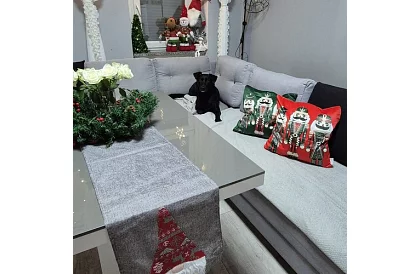 Dekoratívny poťah na vankúš 40x40 cm – zelený Lúskacíček