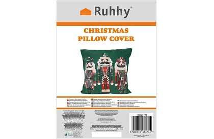 Dekoratívny poťah na vankúš 40x40 cm – zelený Lúskacíček