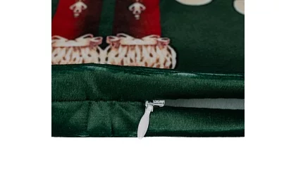 Dekoratívny poťah na vankúš 40x40 cm – zelený Lúskacíček