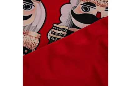 Dekoratívny poťah na vankúš 40x40 cm – červený Lúskacíček