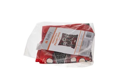 Dekoratívny poťah na vankúš 40x40 cm – červený Lúskacíček