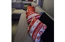 Dekoratívny poťah na vankúš 40x40 cm – 4 kusy šťastné a veselé vianoce