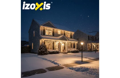 Vianočný LED záves - dážď  300 LED vonkajší - 15m teplá biela