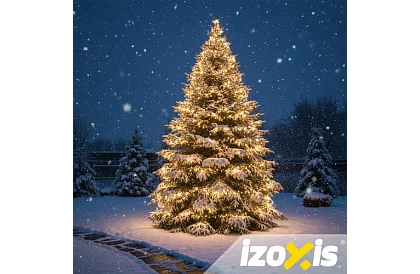 Vianočný LED reťaz 500 LED vonkajší - 35m teplá biela