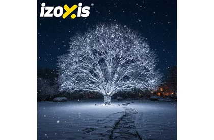 Vianočný LED reťaz 500 LED vonkajší - 35m biela