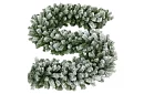 Vianočný hustý reťaz - girlanda zelenobiela 270 cm