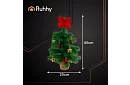 Malý umelý vianočný stromček 45 cm – ozdobený