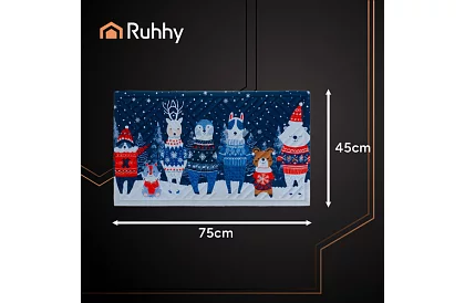 Vianočná rohožka 75x45 cm