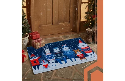 Vianočná rohožka 75x45 cm